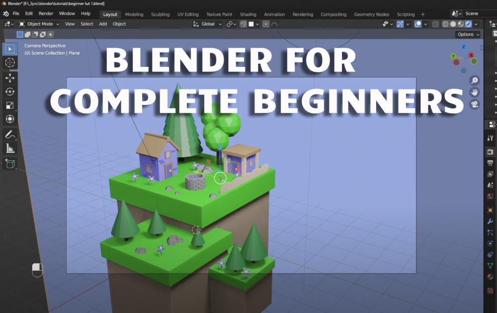 Blender for complete beginners Renderosity