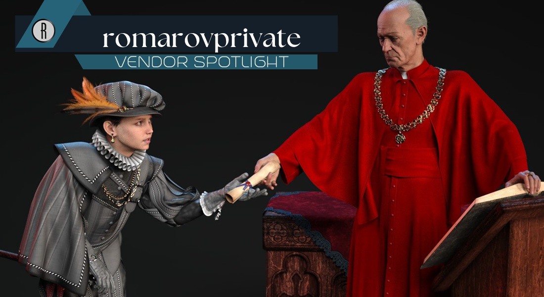 Renderosity Vendor Spotlight - romarovprivate - Renderosity