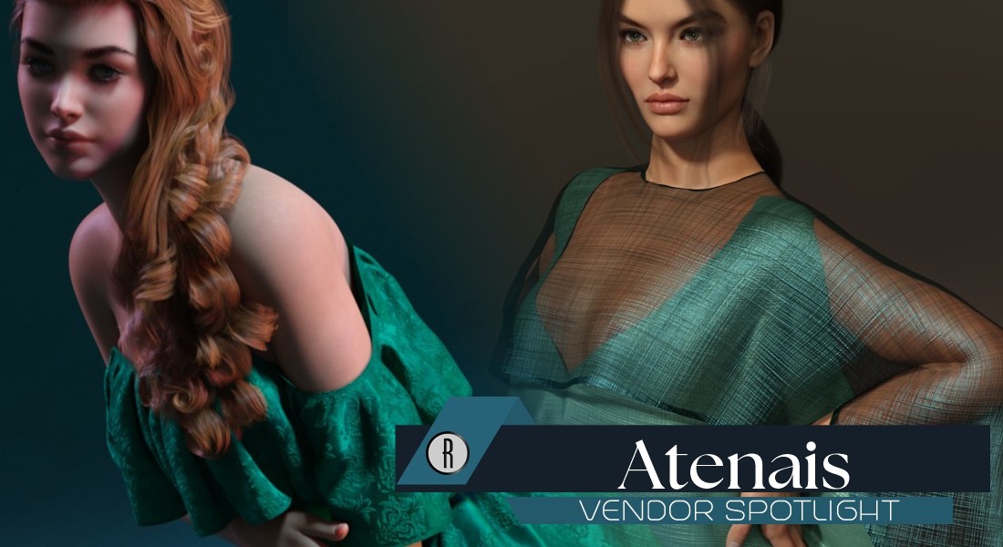 Renderosity Vendor Spotlight - Atenais - Renderosity