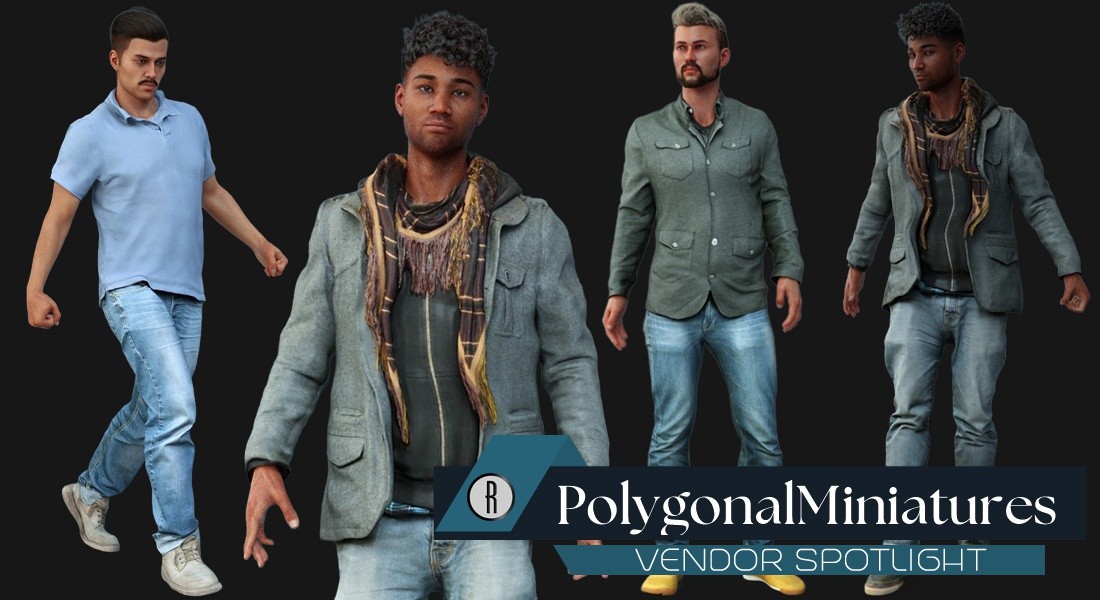 Renderosity Vendor Spotlight - PolygonalMiniatures - Renderosity