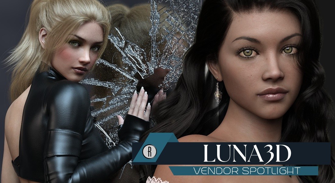 Renderosity Vendor Spotlight - LUNA3D - Renderosity
