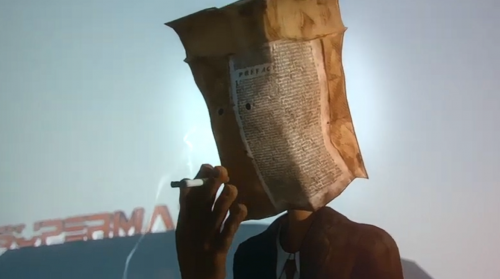 smoking baghead