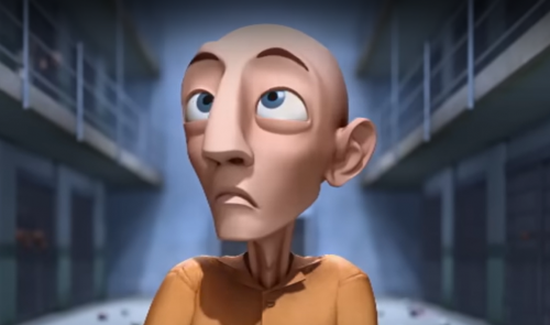 Little man in prison