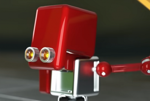 little red robot