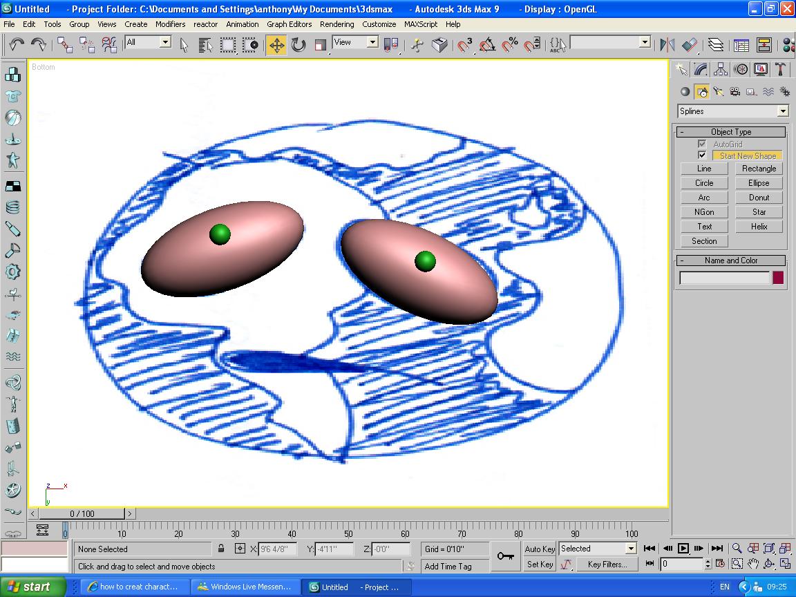 how to creat character from the sphere ? | Renderosity