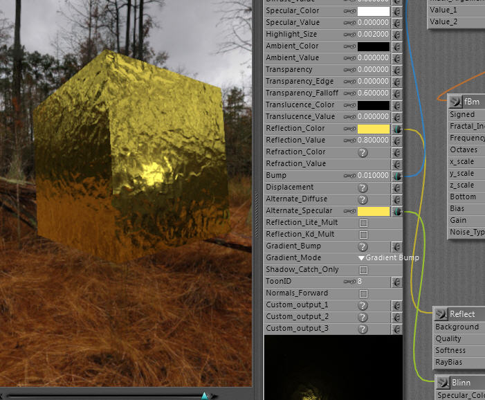 "3d" specular effects any way to tie a bump/normal map to JUST spec? Renderosity
