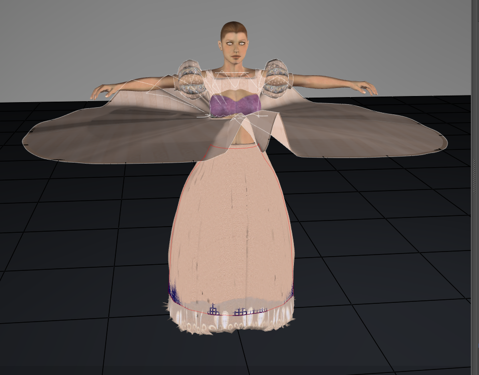 Unity Cloth Draper Layered Cloth Draping. | Renderosity