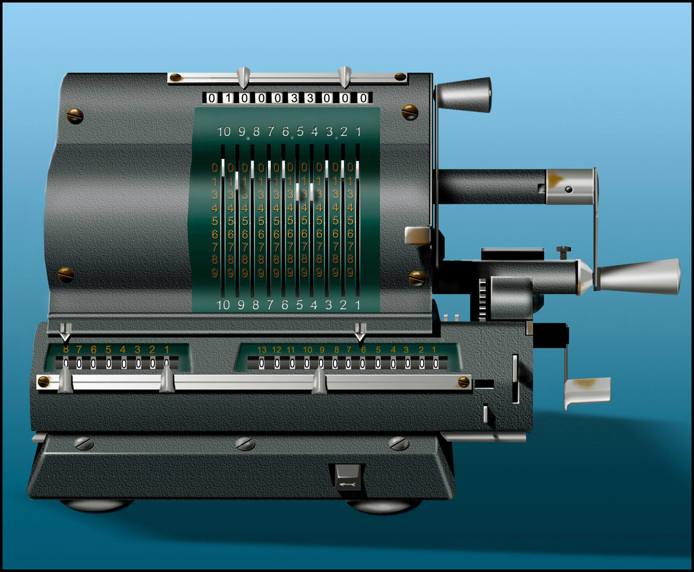 Calculating machine by rob.sieben