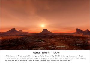 Vastitas Borealis Mars by azrabella