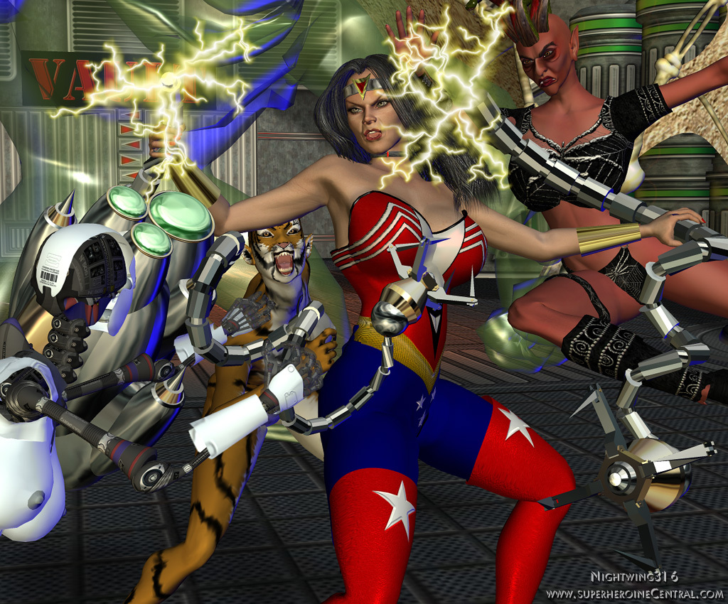 American Fox Battle by NW316