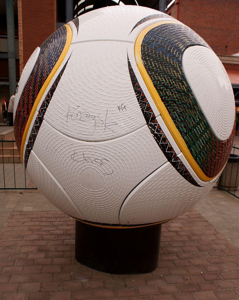 Soccer Ball Statue. by kgb224