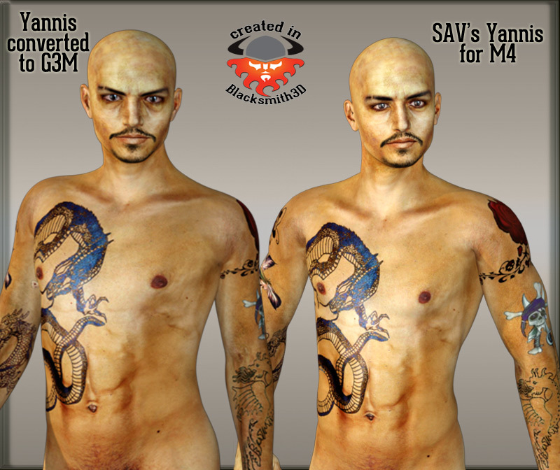 M4 to G3M Add-on for Texture Transformer by Blacksmith3D