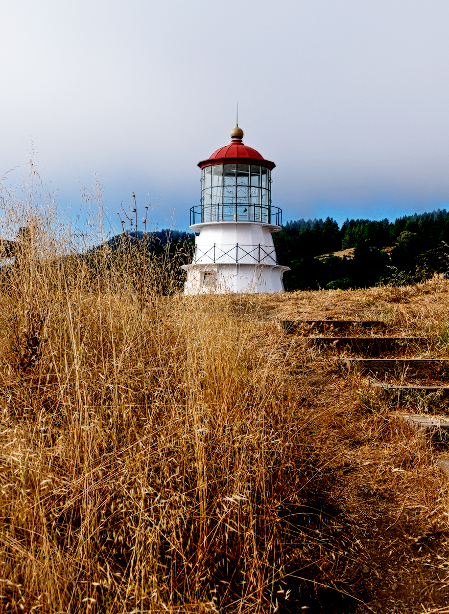 Shelter Cove Lighthouse (From Below) by photosynthesis