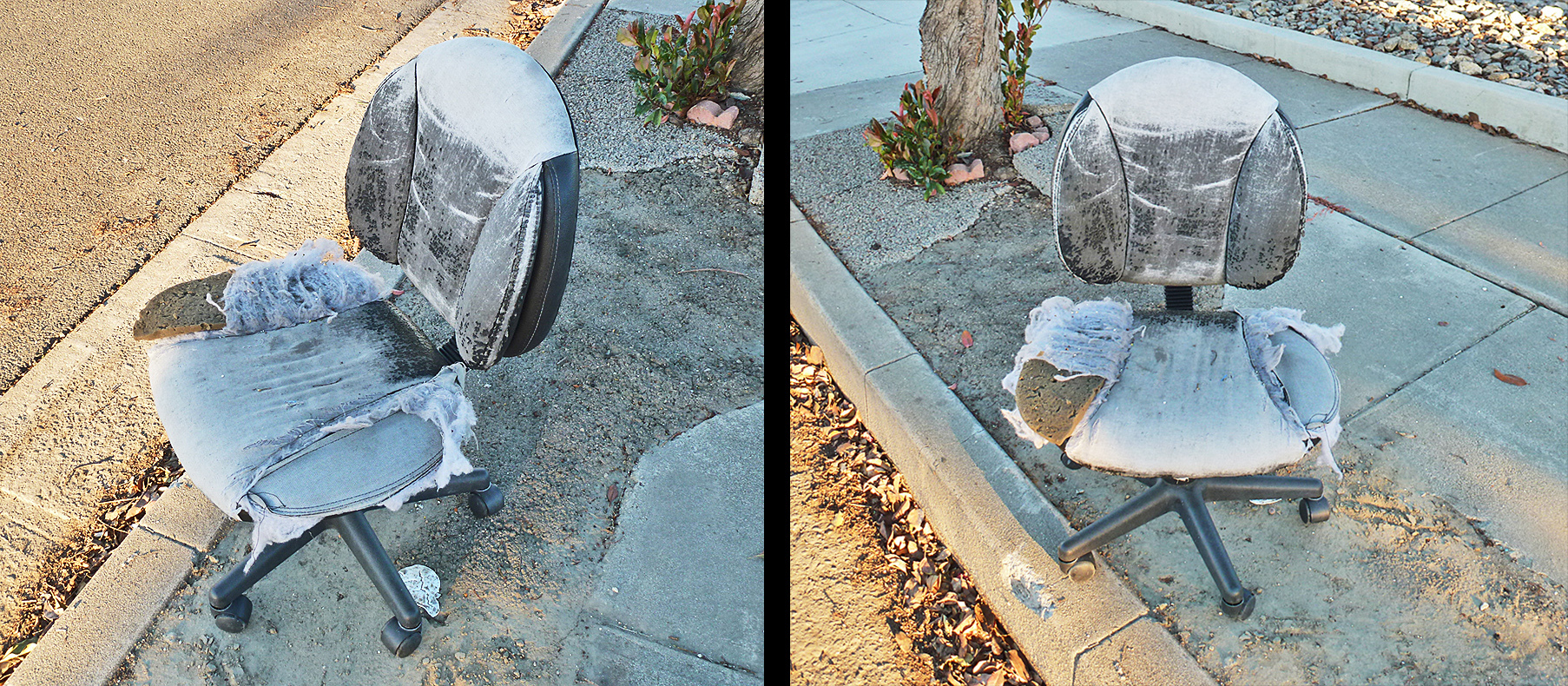 Deteriorating office chair by goodoleboy