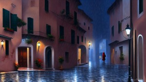 A Rainy Night in Montepetra