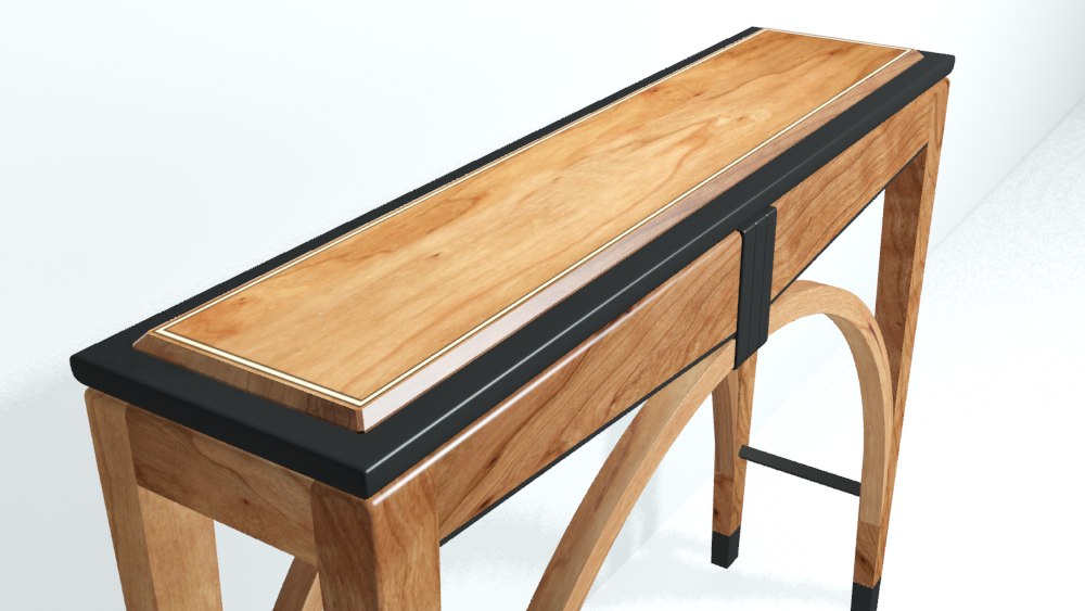 Art Deco Table 3D Models Kutter