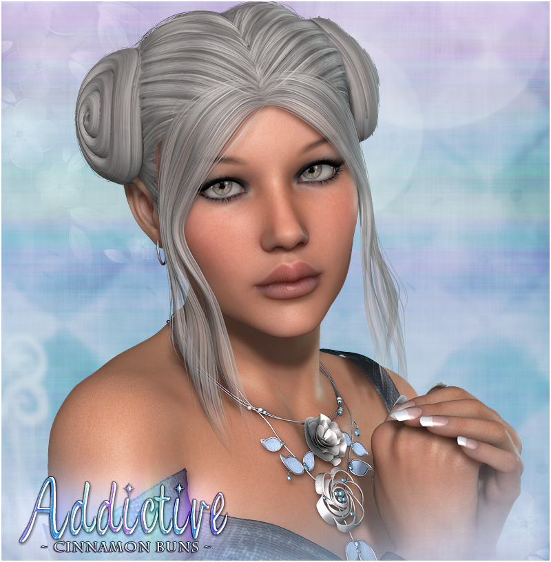 Addictive Cinnamon Buns 3D Figure Essentials 3D Models OziChick