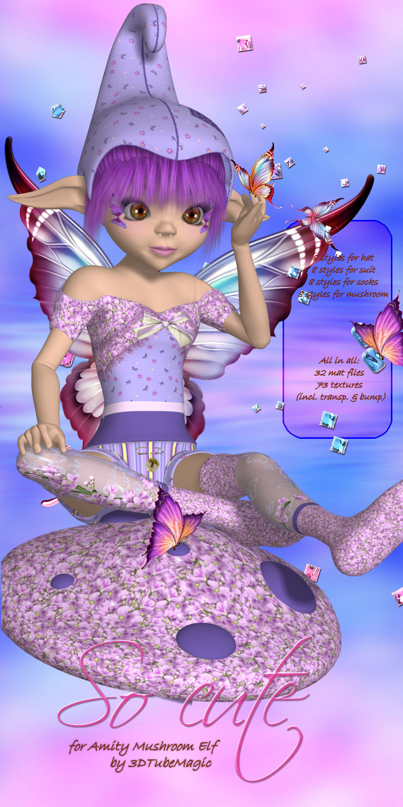 DASo Cute for Amity Mushroom Elf DarkAngelGrafics