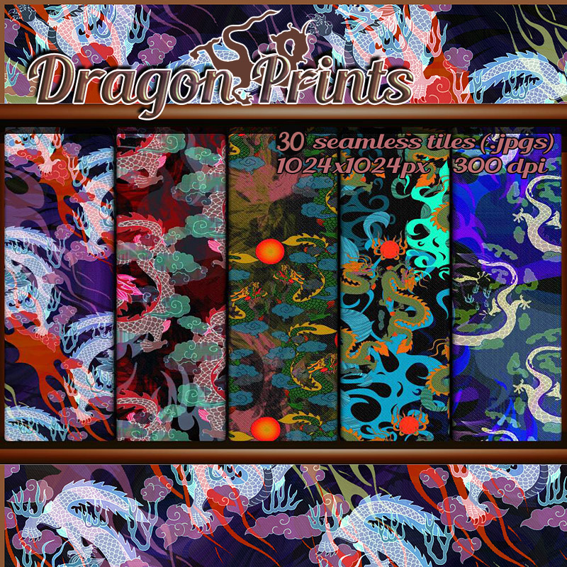 Dragon Prints 2D RajRaja