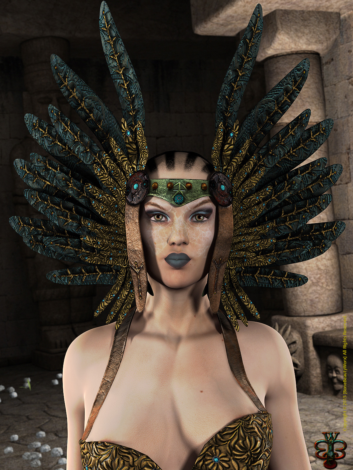 ISHTAR  Warrior Goddess Armor GENESIS 3 by N/A