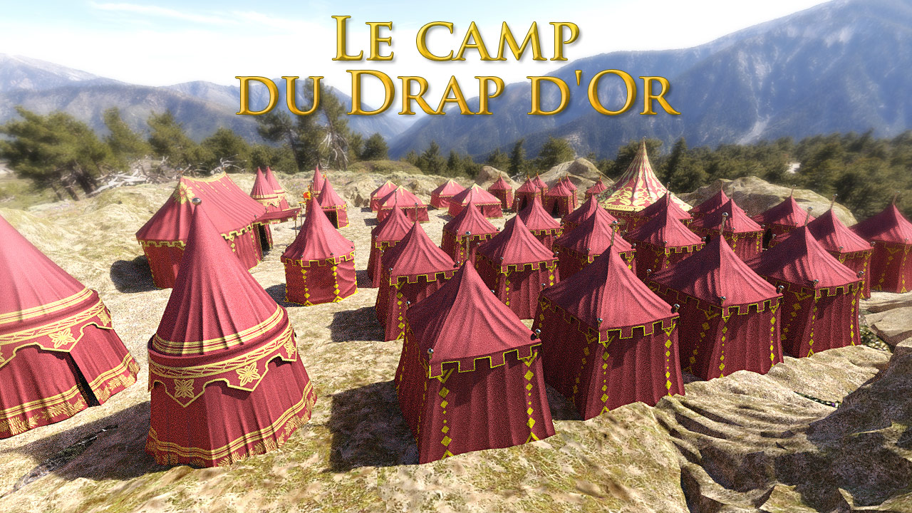 Le Camp du Drap d'Or for DS Iray by N/A