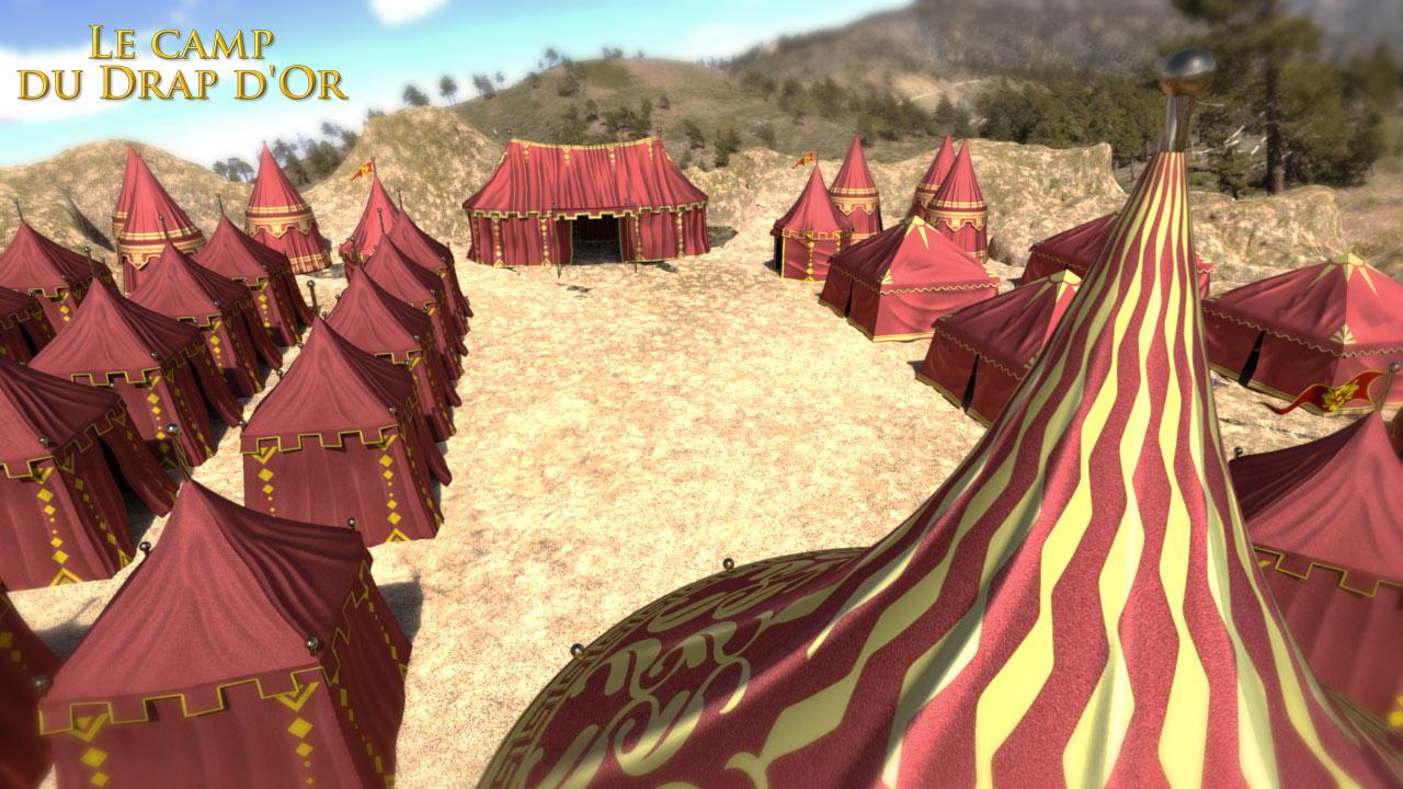 Le Camp du Drap d'Or for DS Iray by N/A