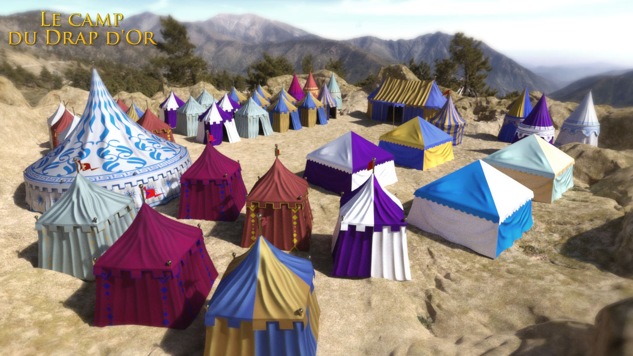 Le Camp du Drap d'Or for DS Iray by N/A