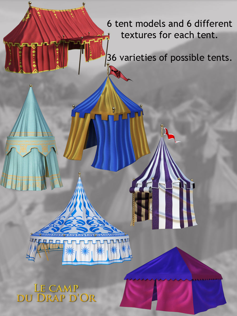 Le Camp du Drap d'Or for DS Iray by N/A