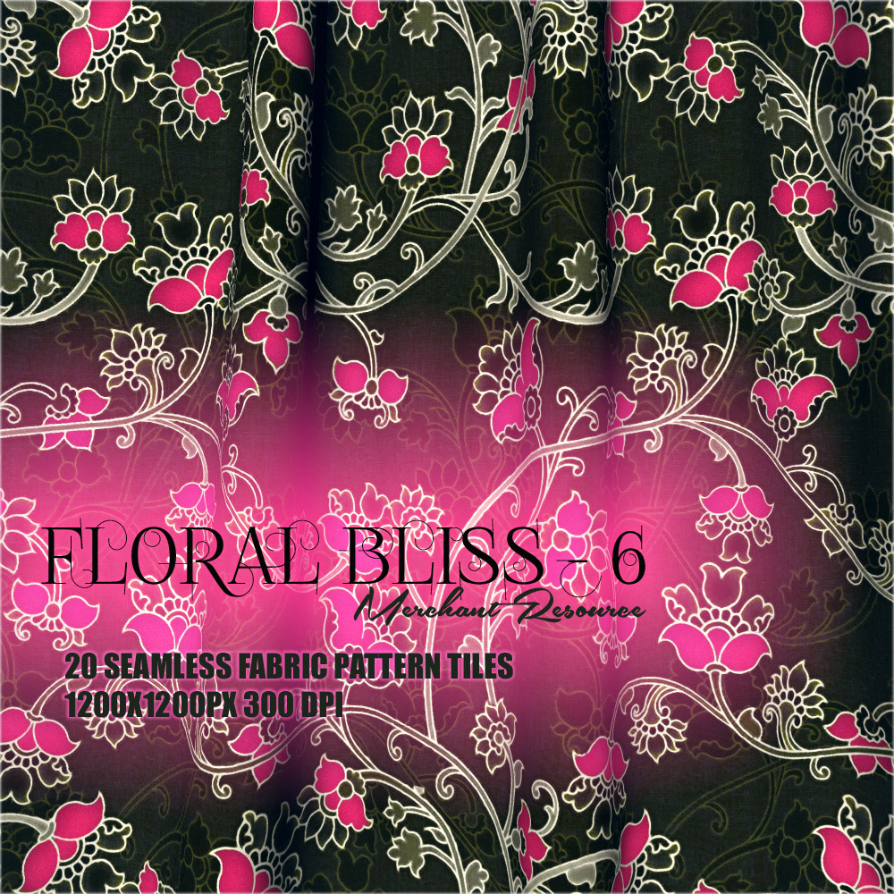 FLORAL BLISS 6 2D Graphics RajRaja
