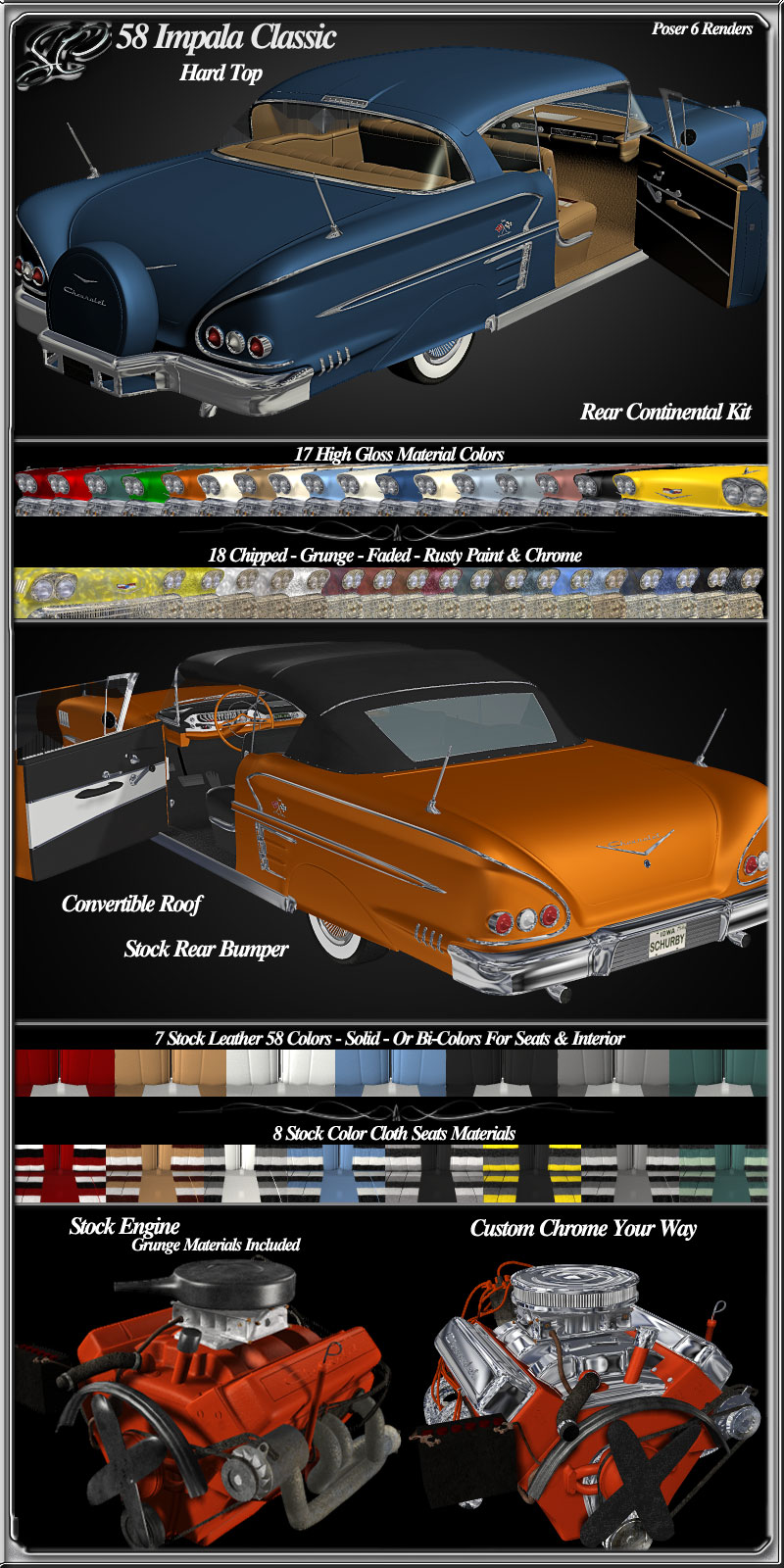58 Impala Classic - Extended License by N/A