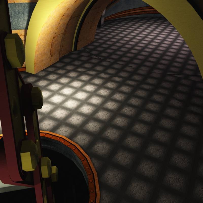 Christmas Zeppelin Station for Poser by N/A