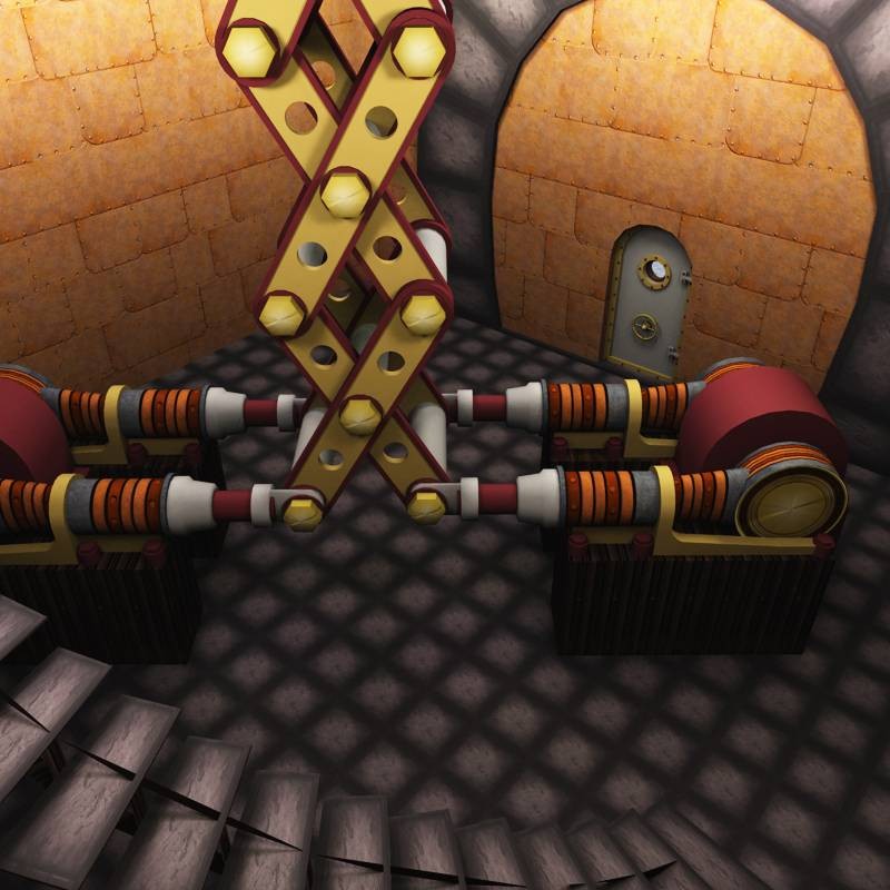 Christmas Zeppelin Station for Poser by N/A