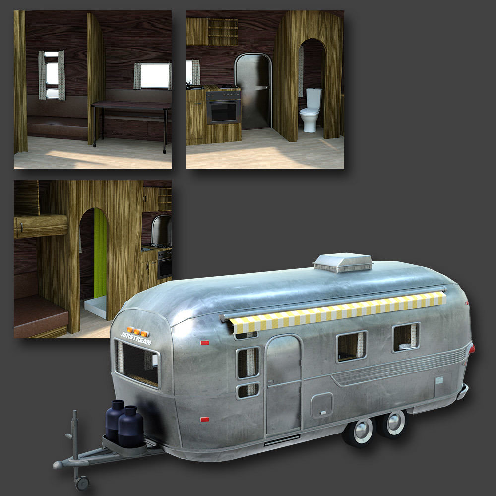 POWER CIRCUS VEHICLES for DS Iray by N/A