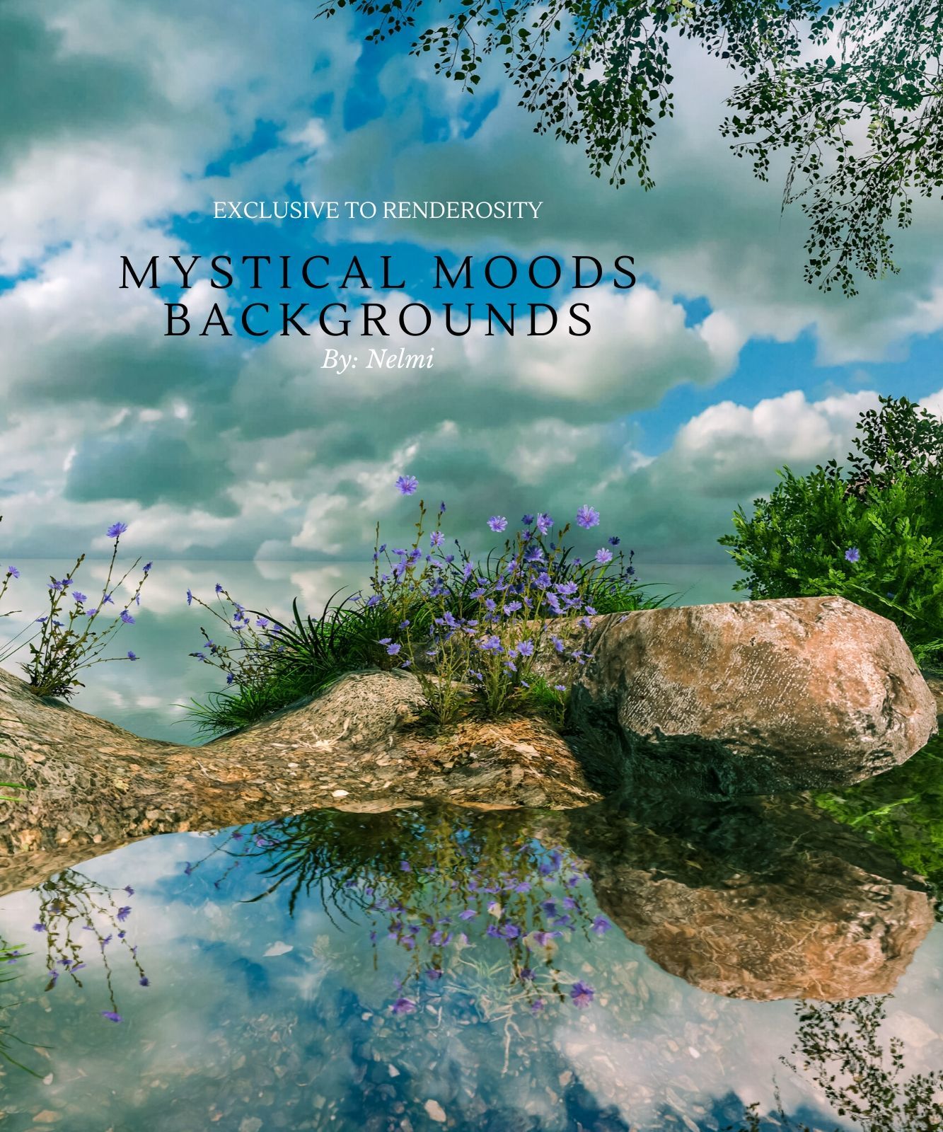 12 Mystical Moods Backgrounds by N/A