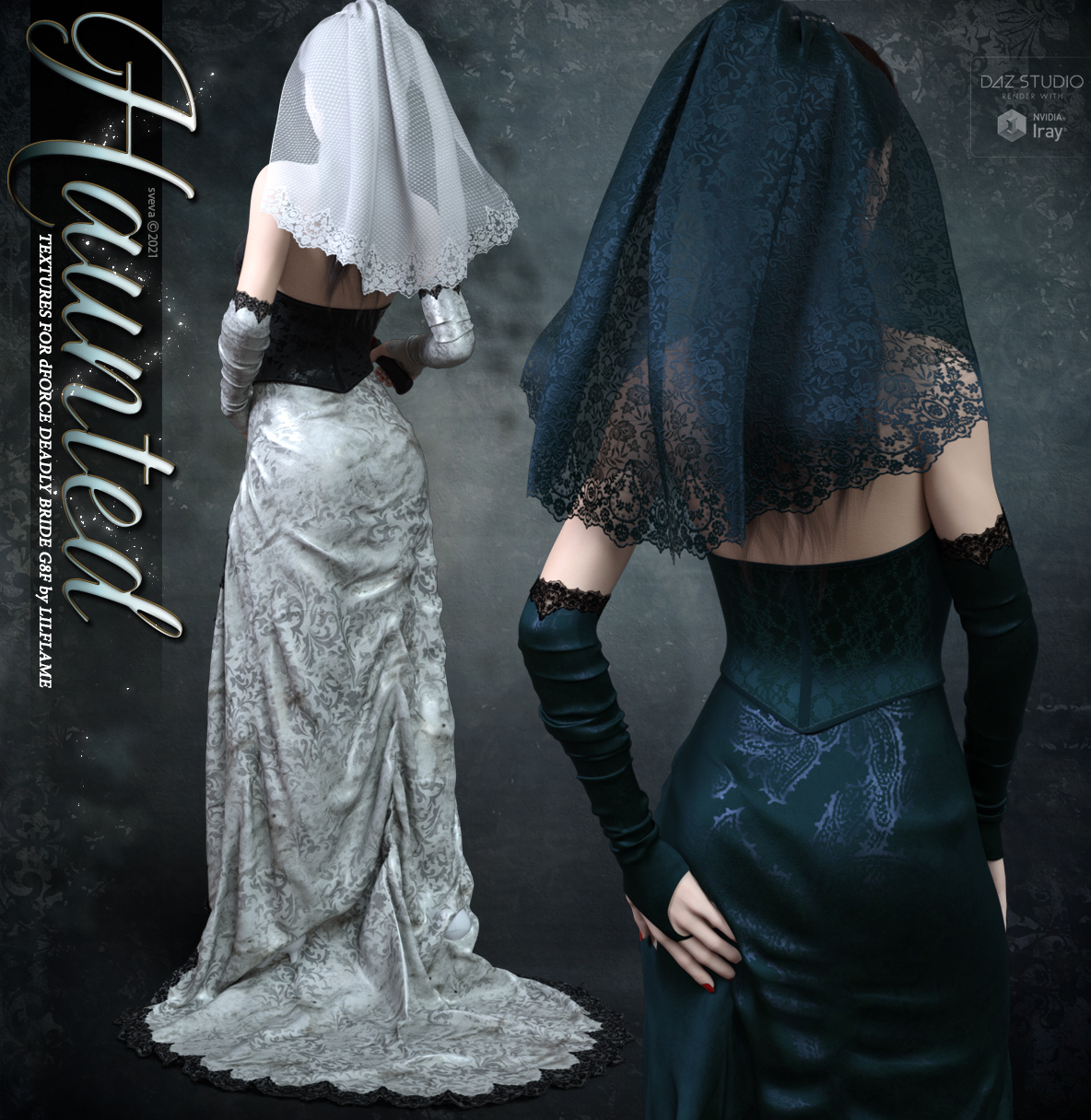 Haunted for dForce Deadly Bride G8F by N/A