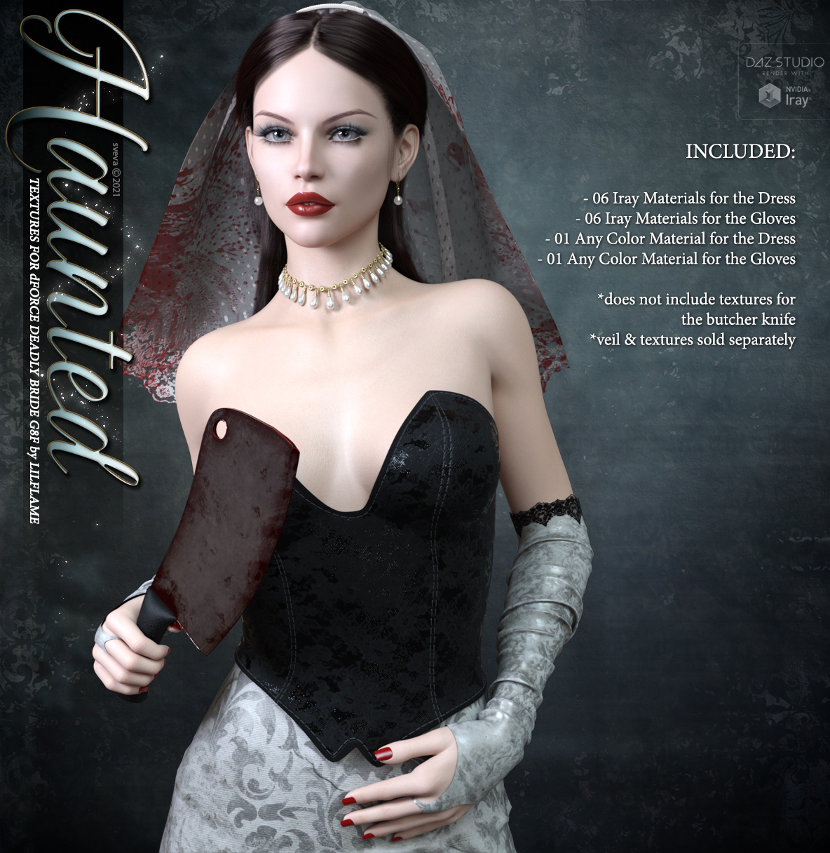 Haunted for dForce Deadly Bride G8F by N/A
