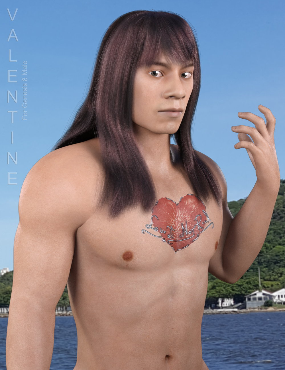 Valentine for Genesis 8 Male by N/A