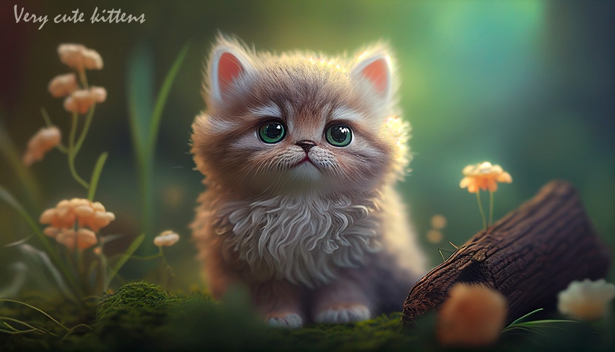 Too Cute Super Fluffy Kittens