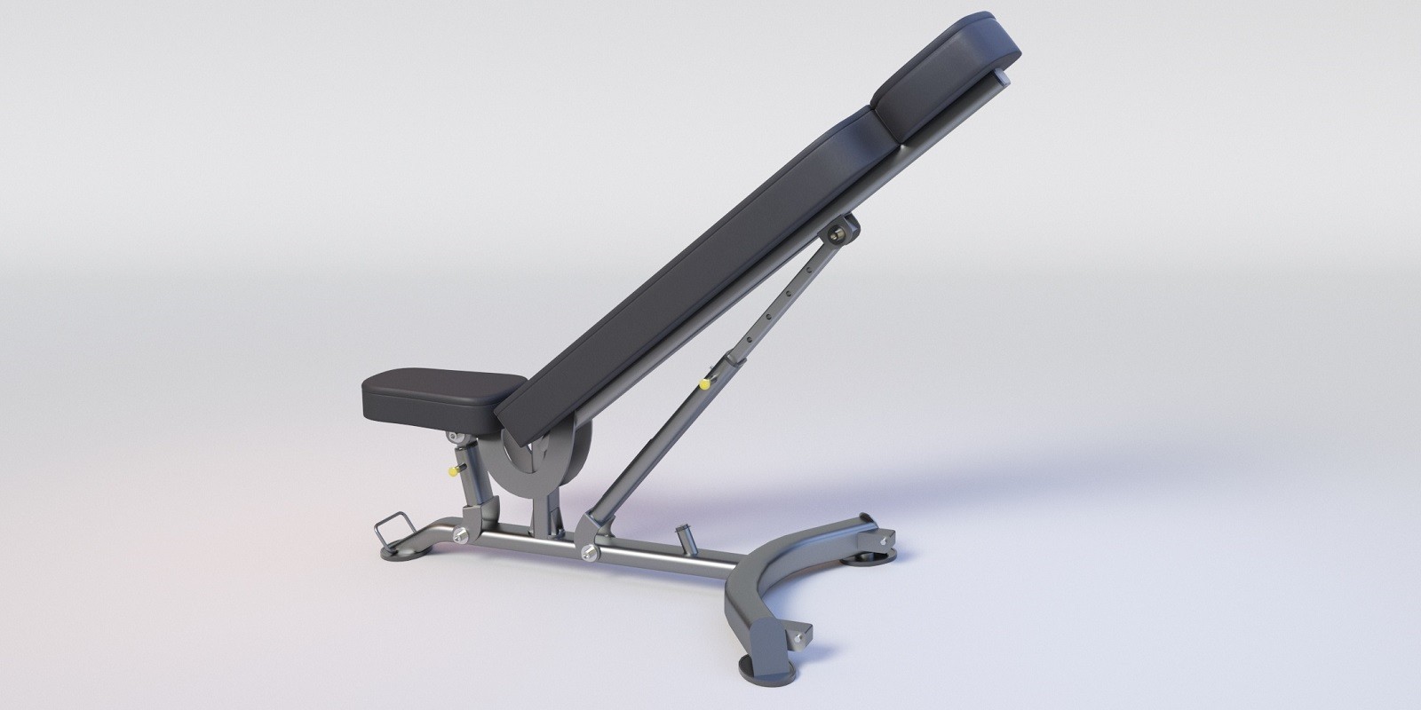 FLAT-INCLINE BENCH - Professional 3D Gym Model by N/A