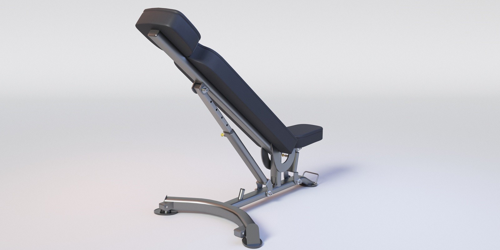 FLAT-INCLINE BENCH - Professional 3D Gym Model by N/A