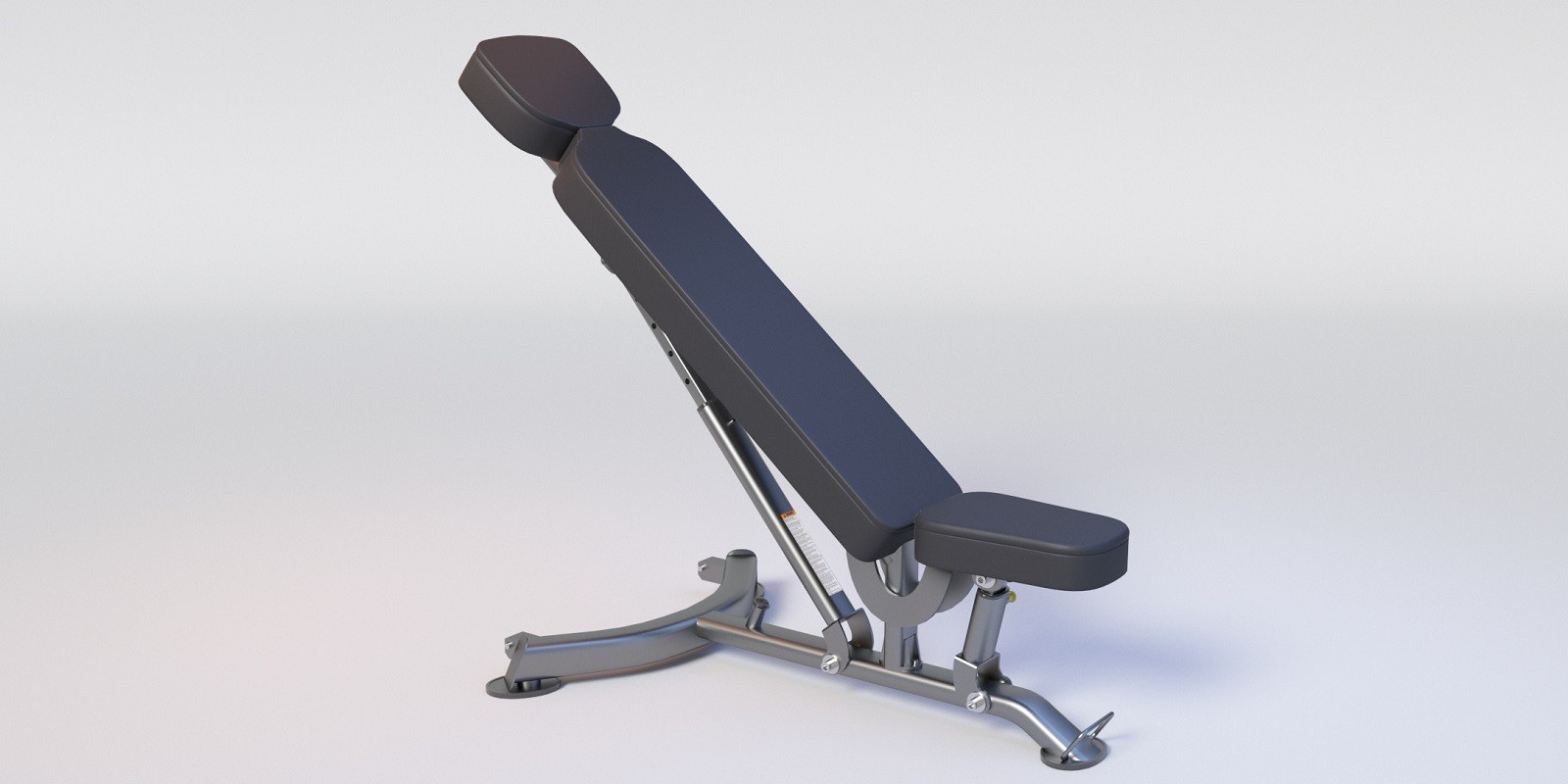 FLAT-INCLINE BENCH - Professional 3D Gym Model by N/A
