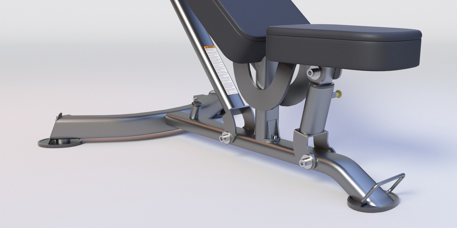 FLAT-INCLINE BENCH - Professional 3D Gym Model by N/A
