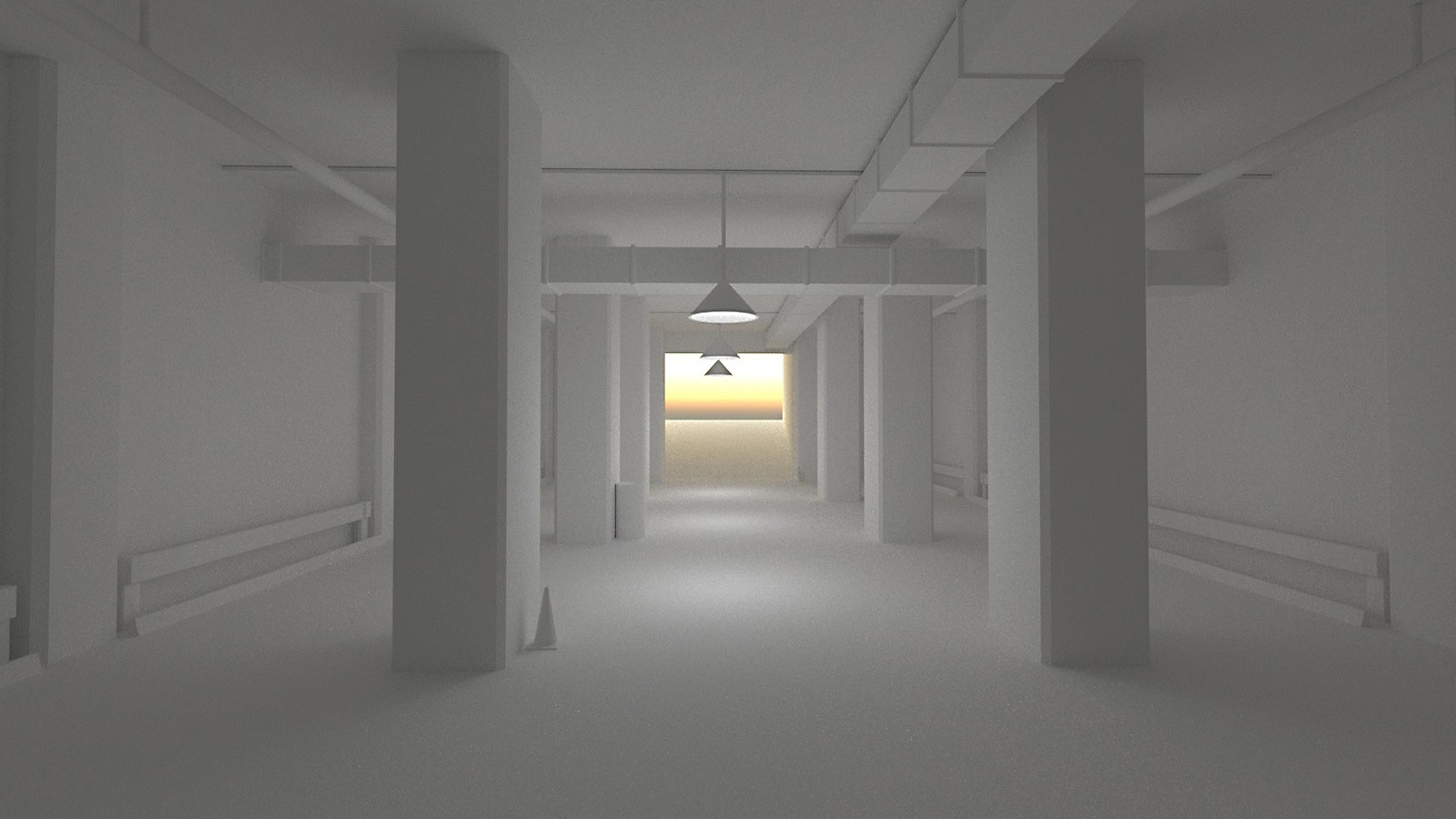 Underground Parking Garage by N/A