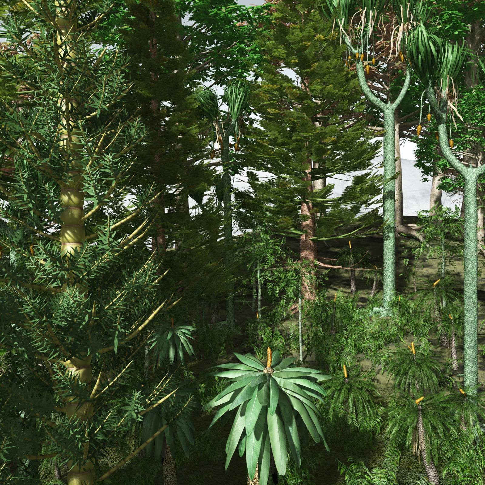 EVERYPlant Permian Biome for Daz by N/A