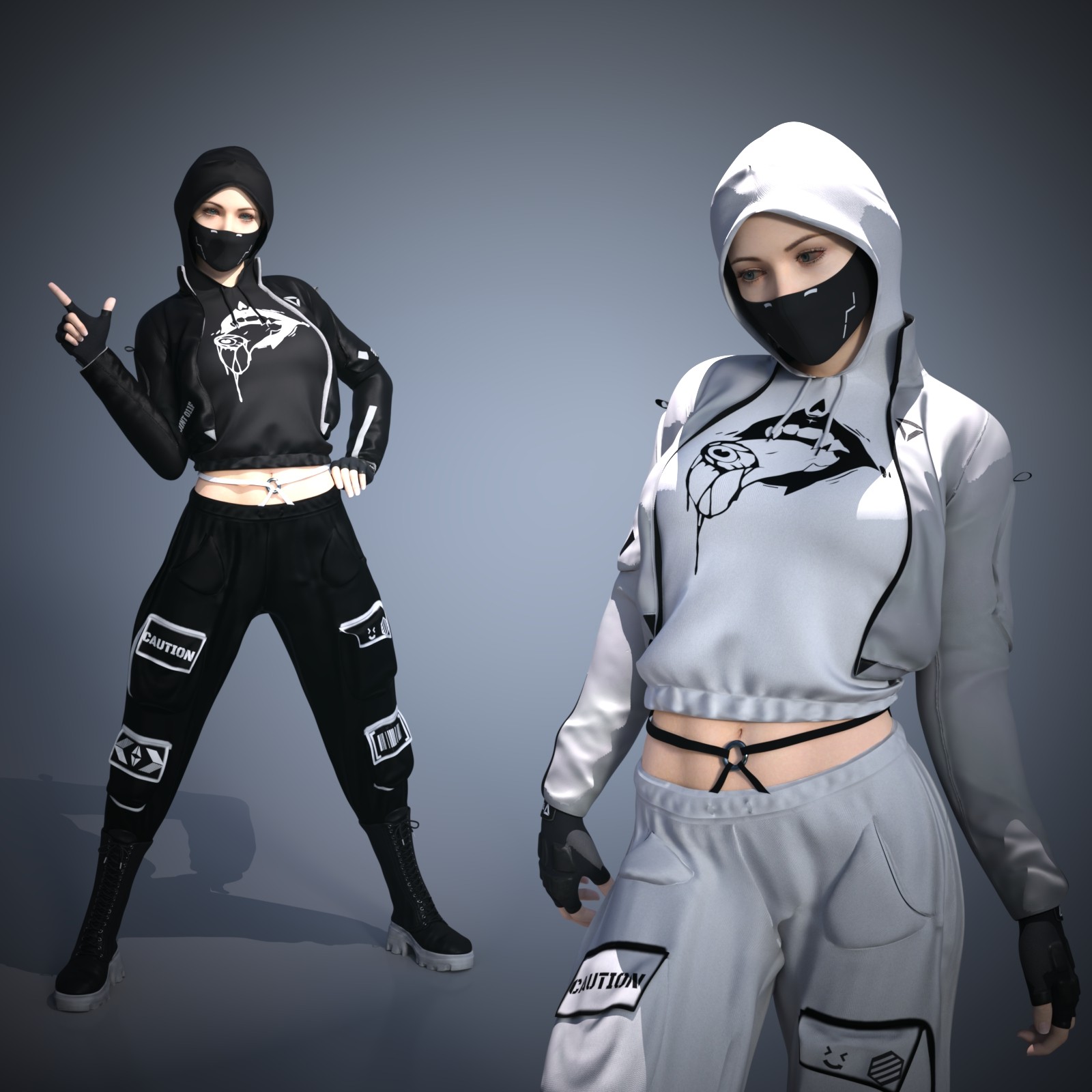 Soft Urban Outfit Genesis 8.1 Female by N/A