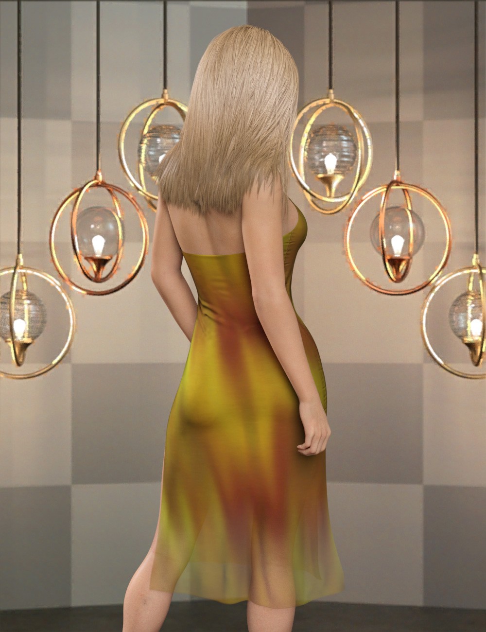 InStyle - dForce Sunny Daze Sundress G8G8.1F by N/A