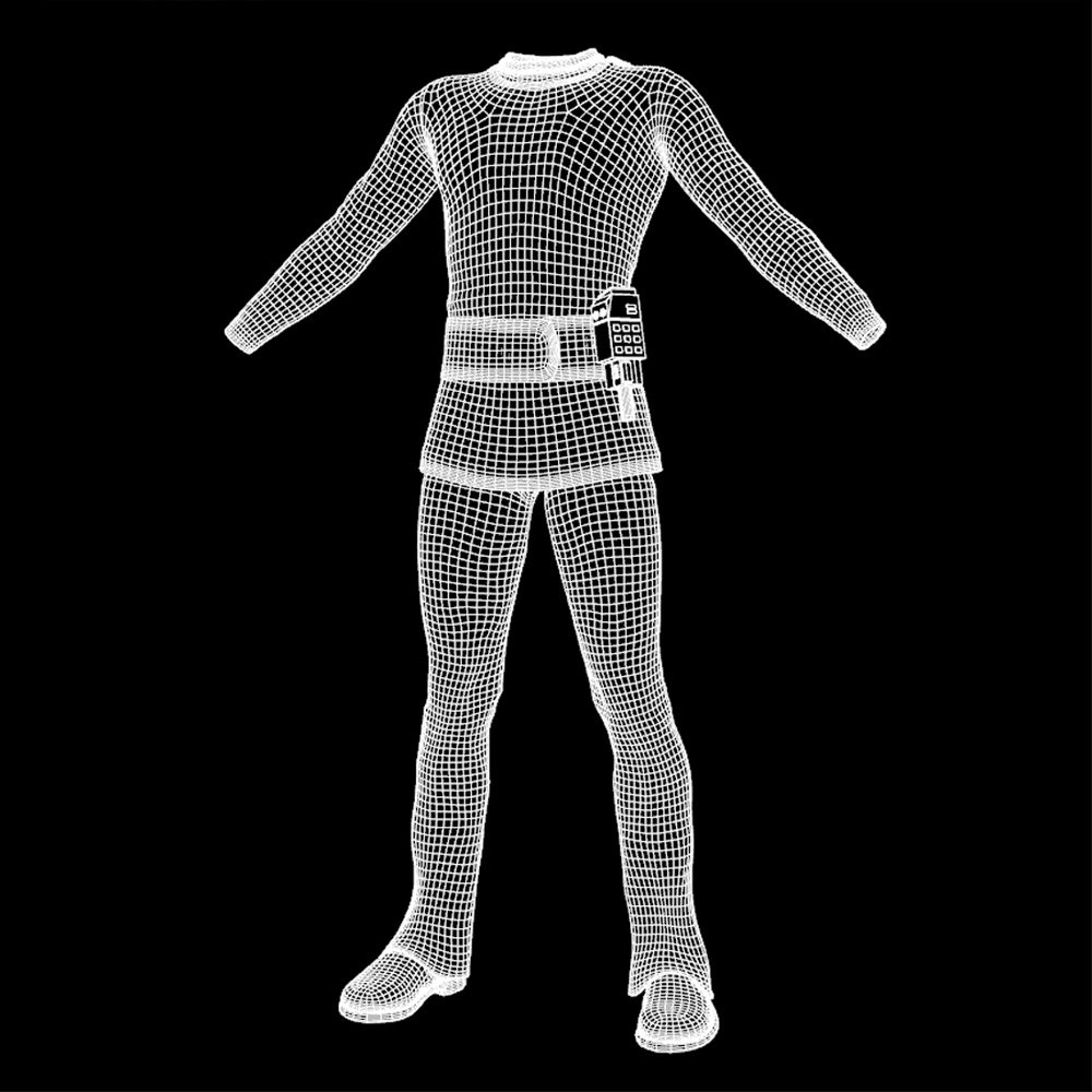 Moonbase Alpha Uniform for G8.1M for DAZ Studio by N/A