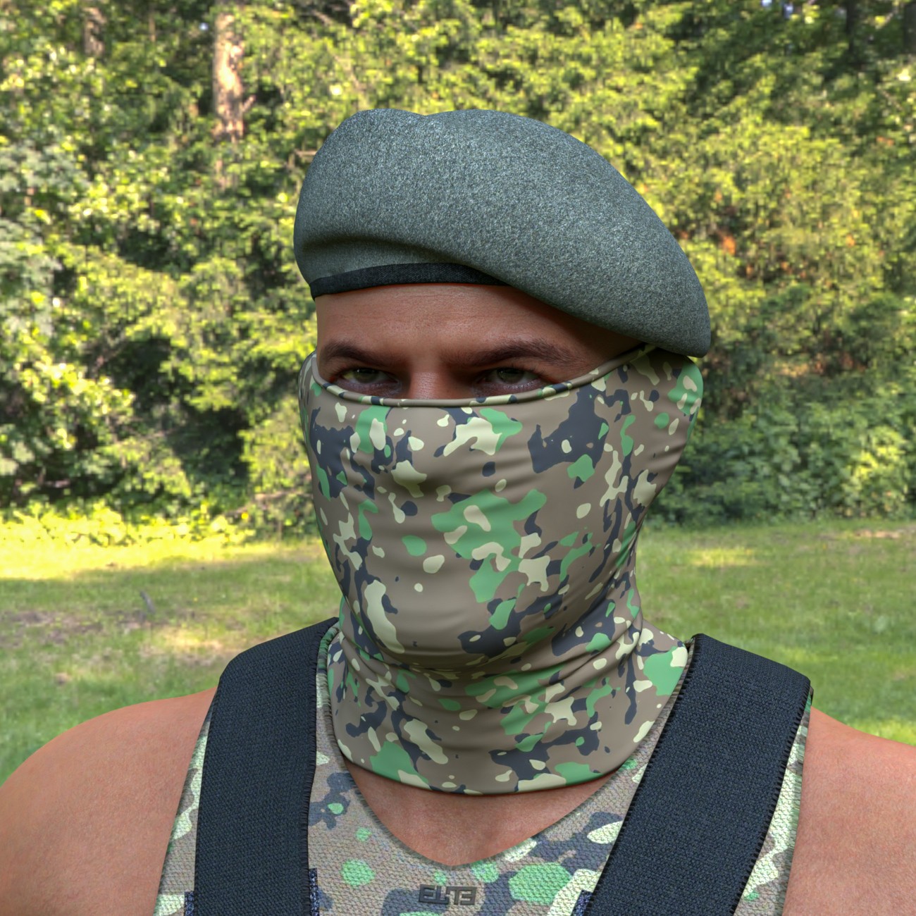 EliteDZ_Special Force Headgear for G8M by N/A