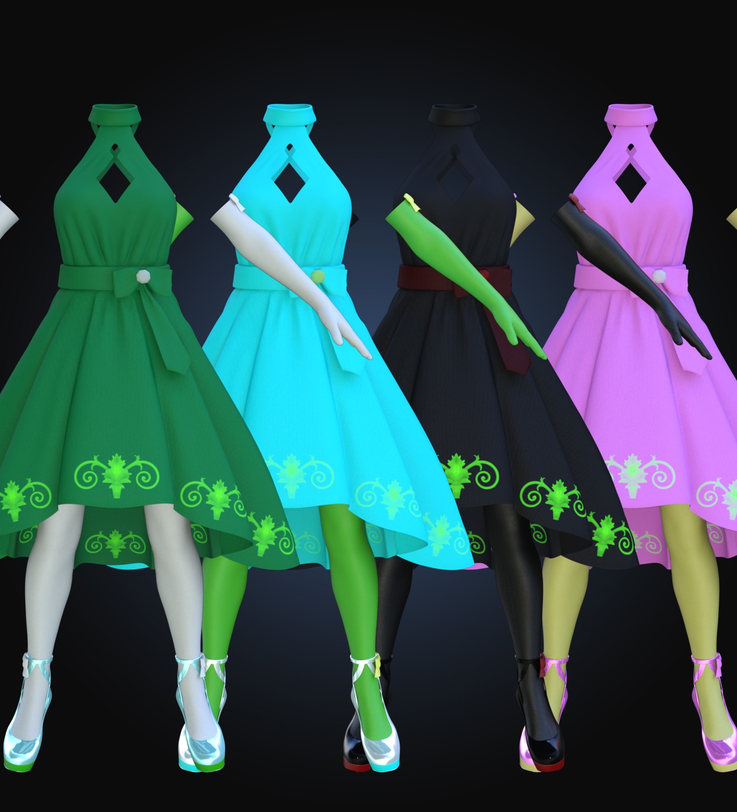 evening dress for g8f by N/A