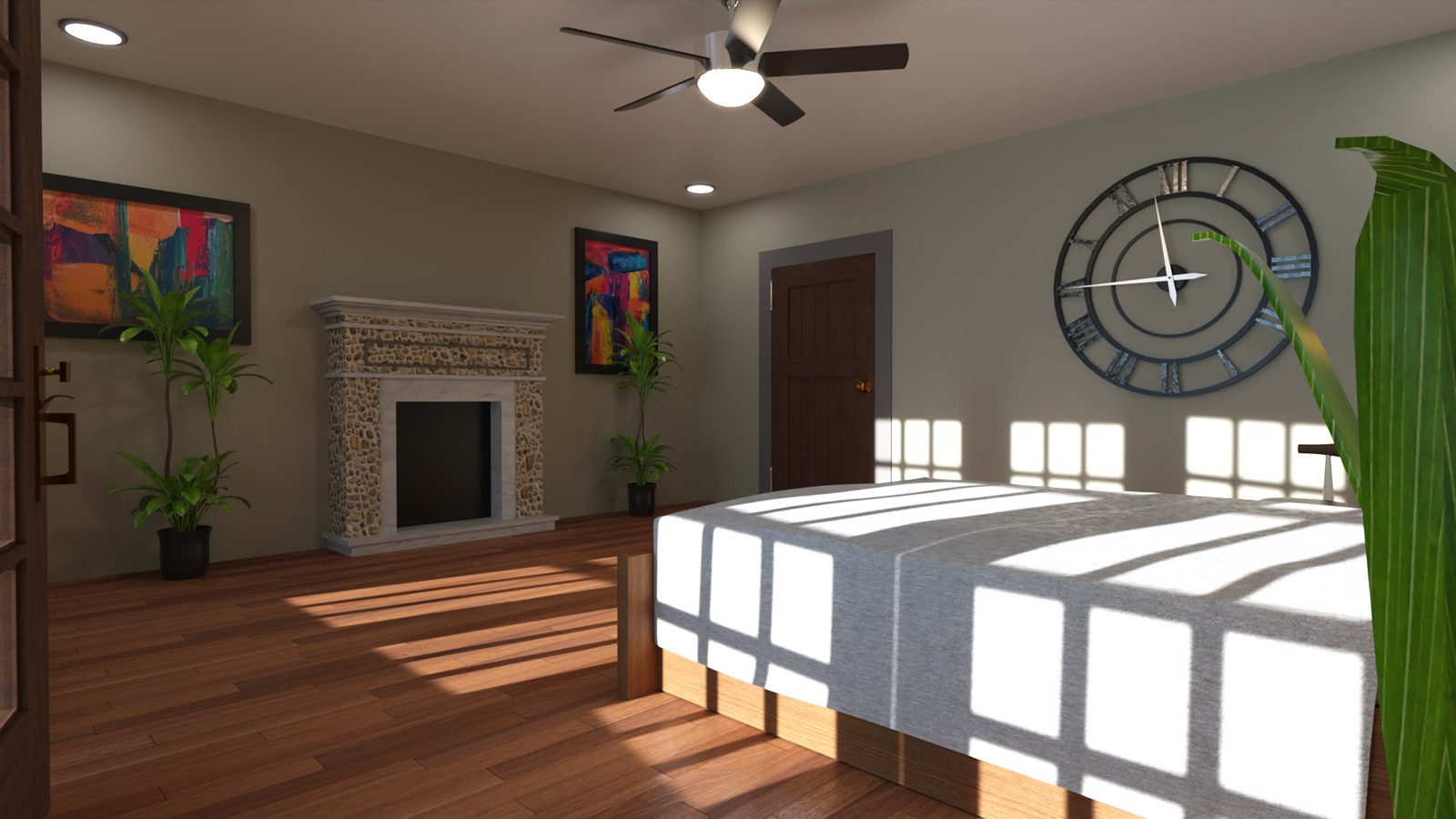 Mediterranean Bedroom by N/A